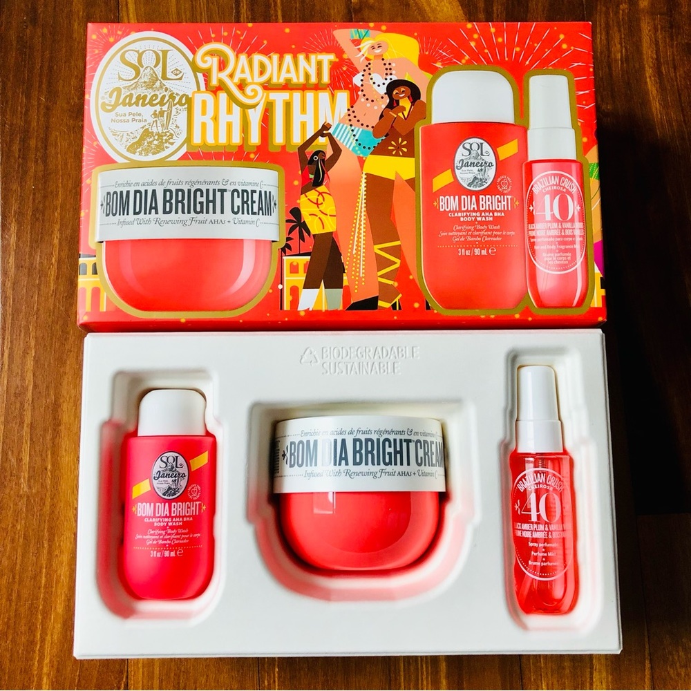 Sol De Janeiro Radiant Rhythm 3 piece set - new, sealed & never opened!